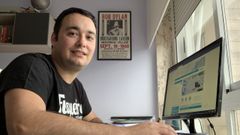 F�lix Mart�nez, trabajador del parque de maquinaria de la Diputaci�n de Ourense