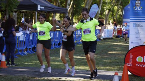 Leiro celebra 41 historias de su carrera popular.La zona de O Salgueiral fue el eje de la clsica de O Ribeiro