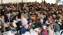 Centos de comensais disfrutar�n de callos e m�sica. 