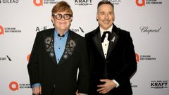 Elton John y su marido David Furnish