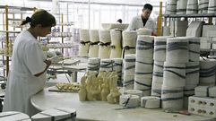Instalaciones de la f�brica en Sada. 