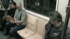 Un asiento con un pene, la campa�a contra el acoso sexual en el metro de Ciudad de M�xico