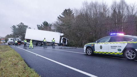 El 12 de enero murieron dos personas en la LU-530 tras chocar contra un cami�n