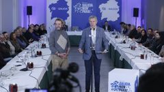 Alfonso Rueda se reuni� con los hosteleros en Lugo