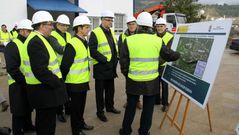 La visita a la depuradora de O Barco ha tenido lugar esta ma�ana