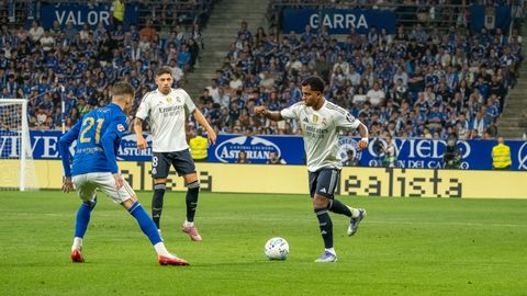 Las mejores im�genes del Real Oviedo ante el Real Madrid