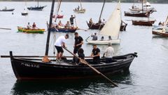 Imaxe do ano pasado da Festa do Mar en honor a cultura mari�eira en Combarro.