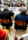 La �ltima junta se celebr� en la sala de prensa de A Malata.