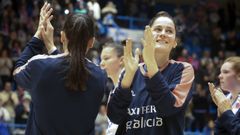 Alba S�nchez Ramos se despide del Baxi Ferrol.
