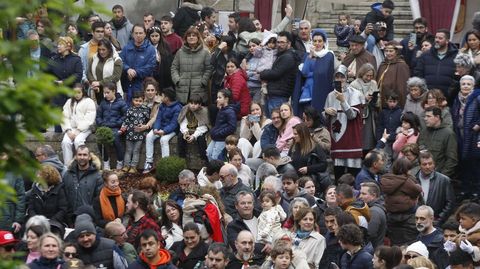 As� estaba la plaza de Espa�a este domingo a las ocho de la tarde, con un lleno total despu�s de que por fin dejase de llover