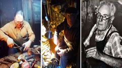 De izquierda a derecha, Tito Chot�n, Antonio Ruf�n y Emilio Fern�ndez