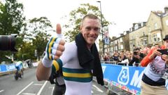 Rohan Dennis se proclam� campe�n de contrarreloj en el Mundial de Yorkshire del 2019