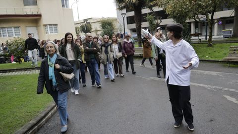 Noite Bohemia realiz un recorrido teatralizado por Mndez Nez