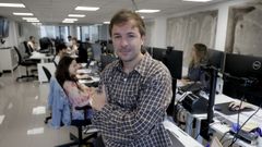 Jorge Casals, director general de operaciones y proyectos de Ovix�a, en la sede de la empresa.