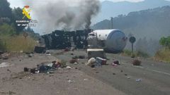 Imagen del accidente