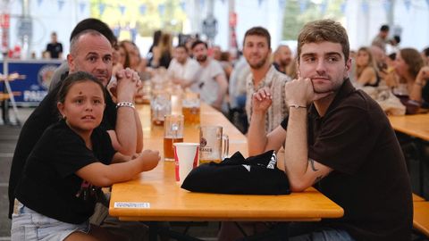 Asistentes al Oktoberfest de Gij�n