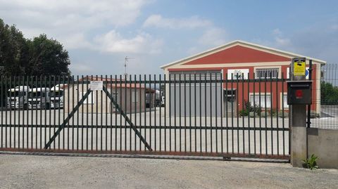 Instalaciones de la empresa de San Xurxo de Asma en la que se produjo el suceso