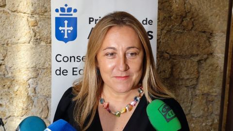 La consejera de Educacin, Lydia Espina