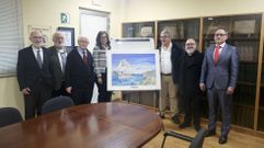 Un momento de la entrega del premio de Coeticor a la empresa Entyl Ingenieros.