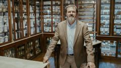 Miguel lvarez, uno de los investigadores que recuper la botica