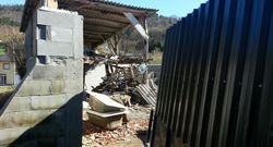Esta construcci�n, anexa a una casa, ha sufrido varios robos.