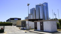 Instalaciones de Lactalis en Vilalba, en la parroquia de Sancovade.