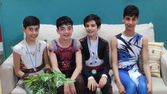 Equipo masculino del Club Ximnasia Pavill�n