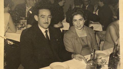 Enrique Garc�a y Olvido Fern�ndez, uno de los matrimonios m�s longevos de Asturias tras 76 a�os juntos