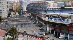 La grada de Tribuna coge forma