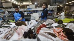 Pescados y mariscos en A Coru�a