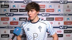 Fer L�pez, tras el Espanyol-Celta de este s�bado.