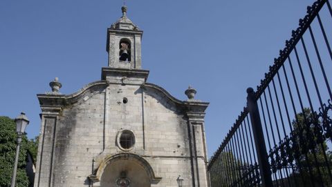 Fachada da igrexa do Carme, en Lugo