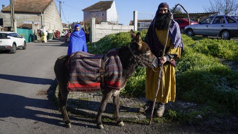 Jos, con el burro 