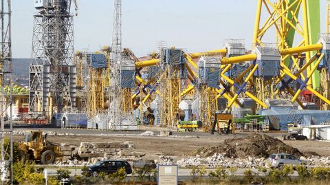 El astillero de Fene ser remodelado para poder fabricar los monopiles de gran formato.