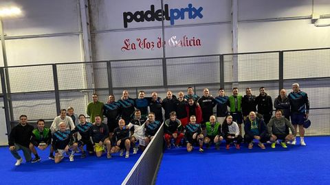 Foto de Familia del Torneo Burrito Sabanero de pdel