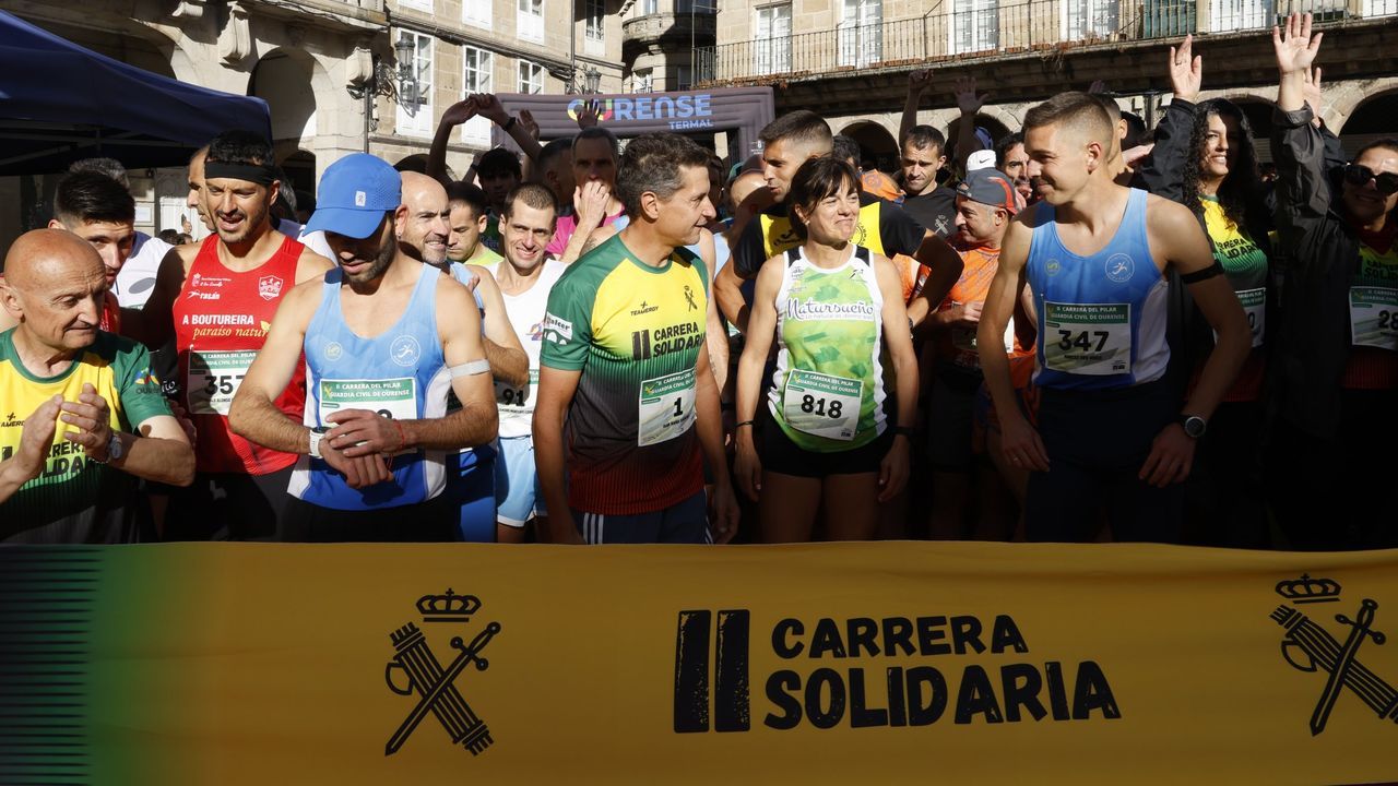 La carrera de la Guardia Civil ocasionará cortes de tráfico en Ourense este domingo