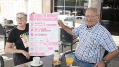 Viviana P�rez y Valent�n Gonz�lez, los miembros m�s longevos de la comisi�n de fiestas de San Miguel de Reinante