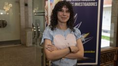 Ana Camb�n Periscal, hace unas semanas en Carballo