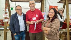 Amador D�az, Manuel Fontemoura y Judit Domarco.