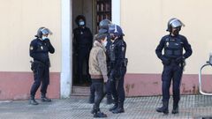 El desalojo de la ronda de Nelle, en im�genes