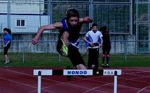 Javier Ma�ana, del Marineda, en competici�n.