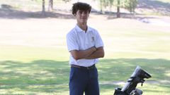 El golfista Jorge de la Riva