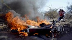 Jornada infernal en el rali Dakar