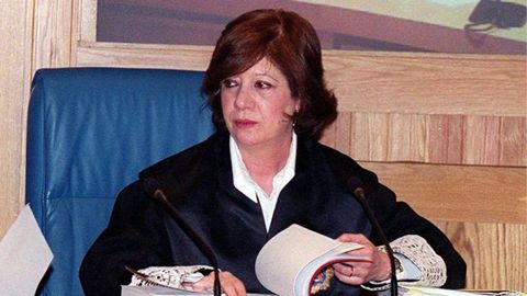 La magistrada �ngela Murillo, en una foto de archivo de 2002