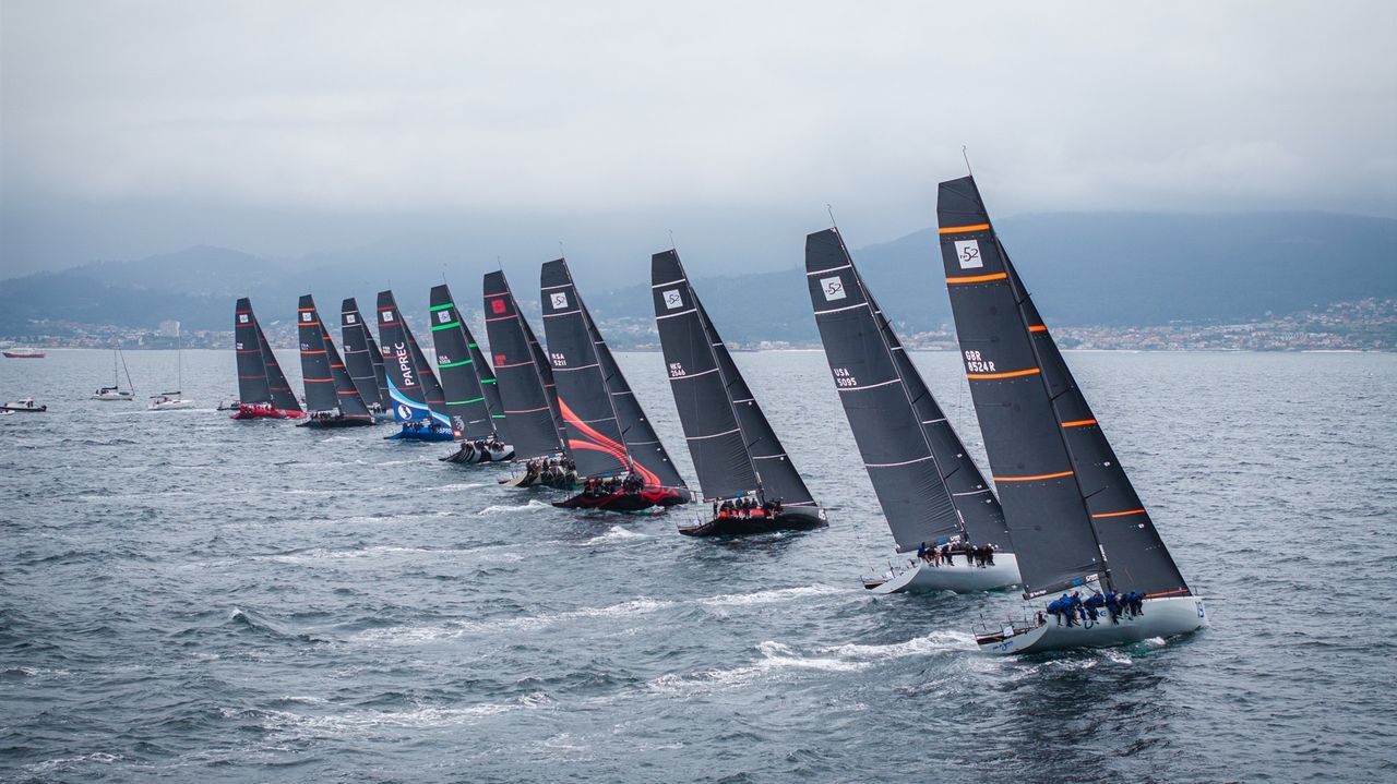 American Magic llega líder al final de la Galicia 52 Super Series Royal Cup