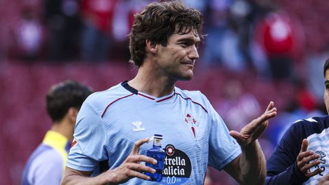 Marcos Alonso lo ha jugado casi todo en sus dos a�os en el Celta.
