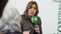 Susana D�az le da la bienvenida a S�nchez