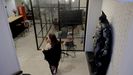 La planta subterránea, antaño pista de baile, acoge ahora diversos espacios de trabajo