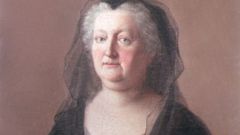 Retrato de la reina Isabel Cristina de Brunswick-Wolfenb�ttel.