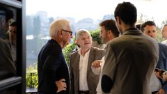 David Chipperfield, presidente de la Fundaci�n RIA, estuvo presente en el acto.